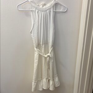 Elegant White Kids Formal Dress